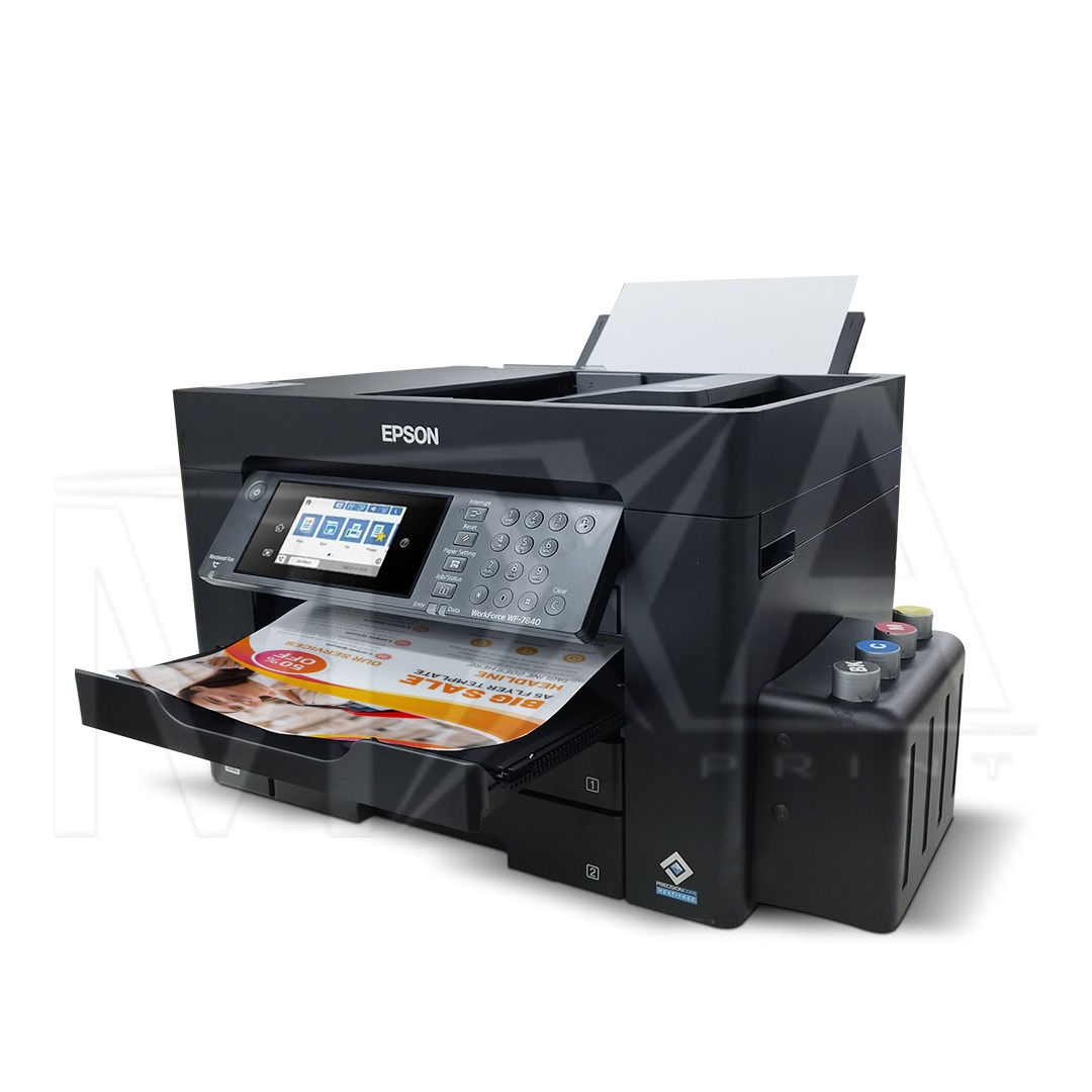Epson WorkForce WF7840 com bulkink MXA Print